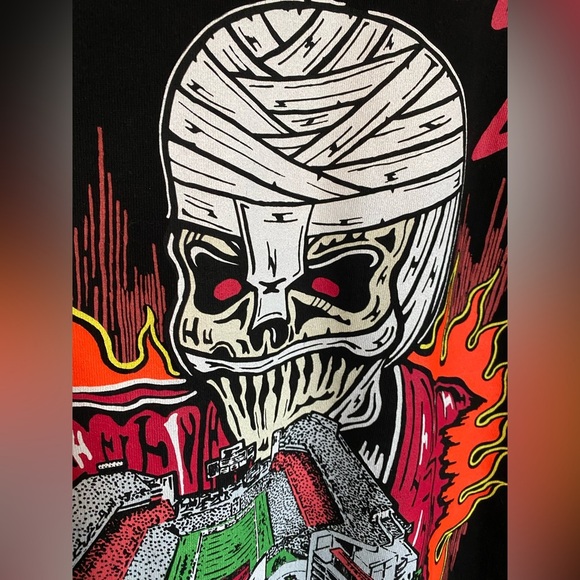 The Weeknd x Warren Lotas XO Super Bowl LV Tee Black Size XXL - Picture 3 of 10